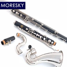 MORESKY басовый кларнет, профессиональный кларнет Lowc/лоу, понижающийся тон B MORESKY басовый кларнет, профессиональный кларнет Lowc/лоу, понижающийся тон B
