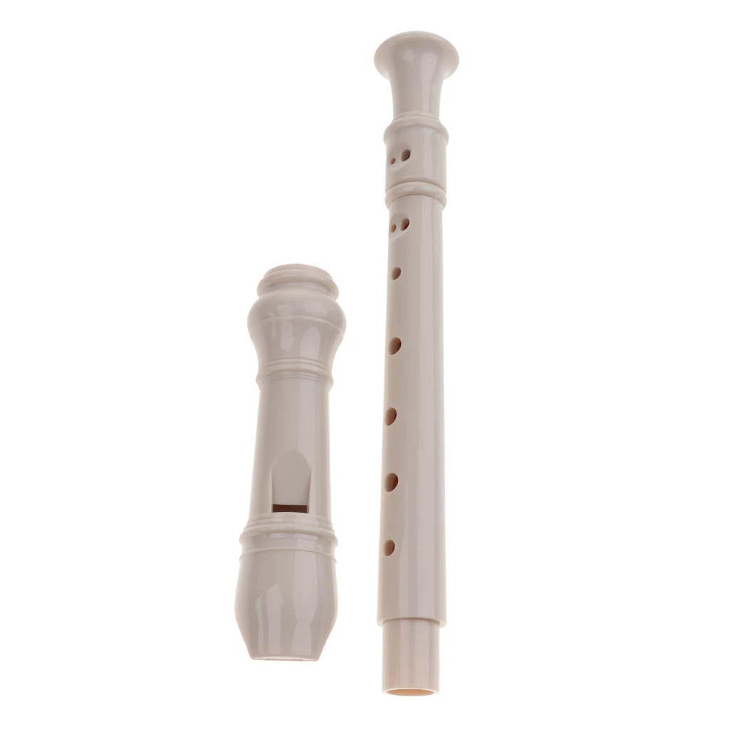 ABS High-pitched Soprano Recorder with Cleaning Rod for Beginner Student