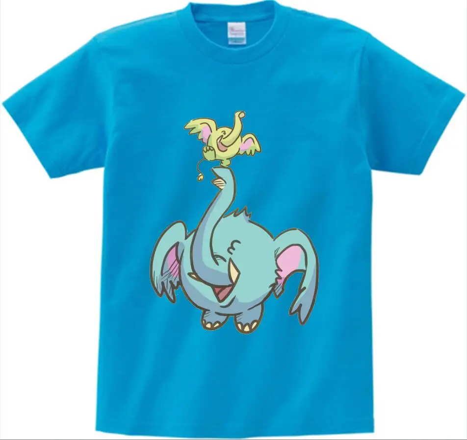 Blue childreT-shirt3 Детская футболка детская футболка с рисунком японского аниме для мальчиков г. Новая футболка с дораэмоном летние футболки с короткими рукавами для девочек, топы - Цвет: Blue childreT-shirt3