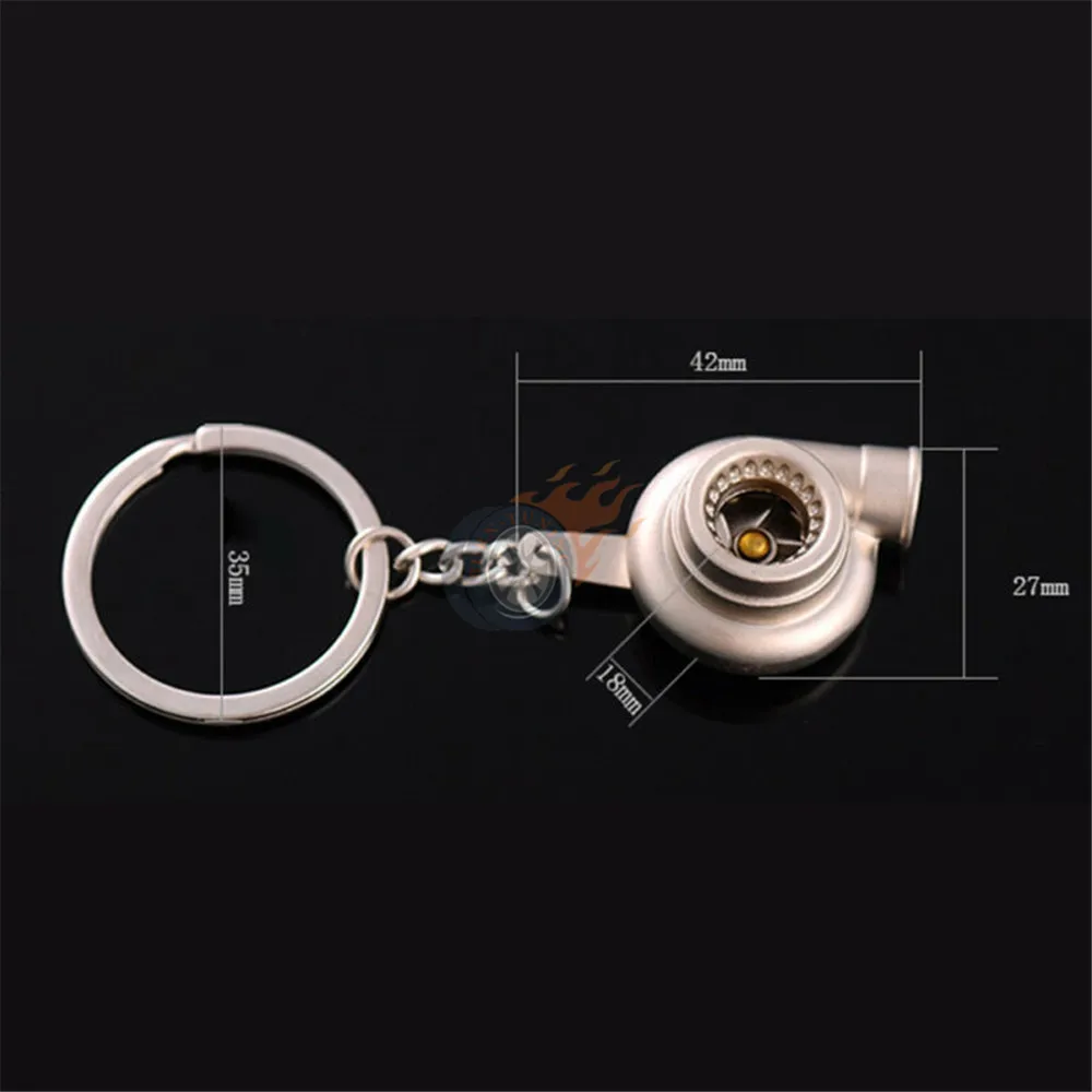 Universal Multi Color Racing Auto Part Model Keychain Zinc Alloy Car Keyring Ring Keyfob Creative Stainless Steel Accessories