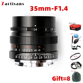 

7artisans 35mm F1.4 full frame len to All Single Series for sony A7RII A7M3 A7M4 for nikon Z6/Z7 for canon RF lens