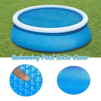 

Love Bubbles Swimming Pool Solar Cover Insulation Film Sunblock UV Protection Pool Dust Cover for Outdoor Swimming Pool Tub