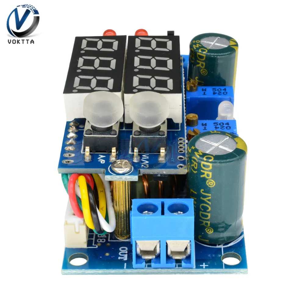 MPPT 5A DC-DC Step Down Power Converter Module Voltage Regulator Power Transformer LED Digital CC/CV Battery Charging