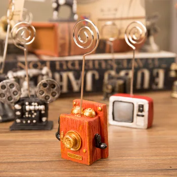 

Seat Clip Holder Photo Folder Creative Vintage Shape Clips Wedding Decoration Card Holder Table Holder Memo Seat Instructions