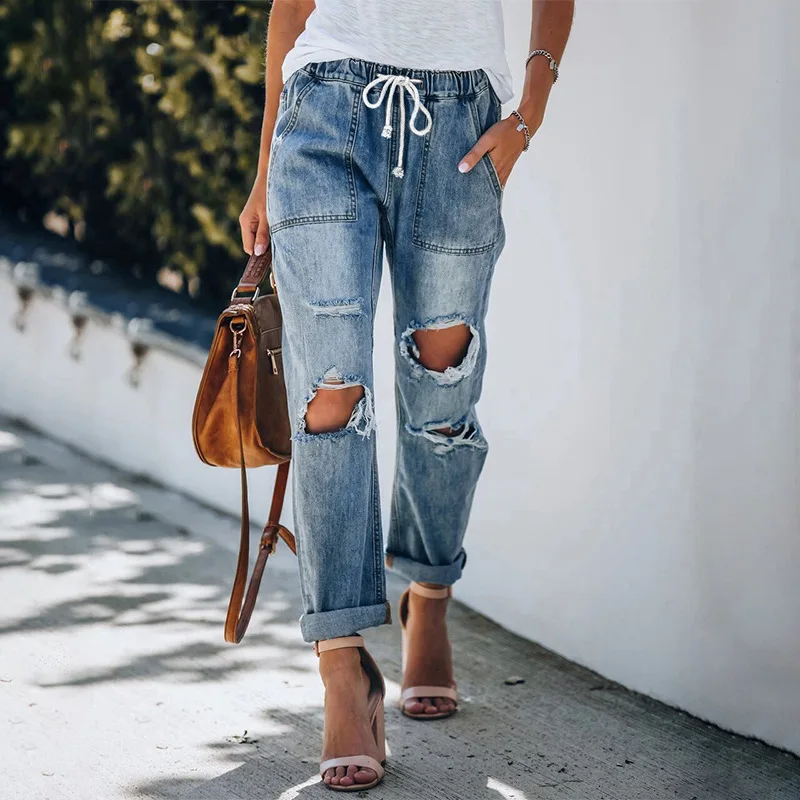 2021 New Jeans Fashion Trend All Match 