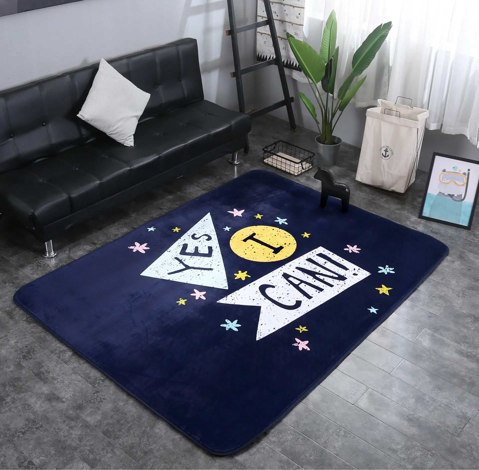 

Baby Crawling Rug Super Soft Carpet Baby Floor Playmat for Kids Area Rugs Cartoon Fashion Living Room Carpet Yoga Picnic Rug Mat