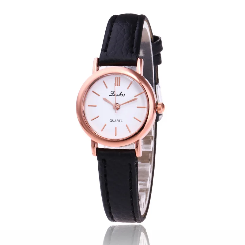 

New Style Fashion Watch Simple Trend WOMEN'S Watch Hand Supply of Goods Genuine Leather Small Students Girl'S Watch