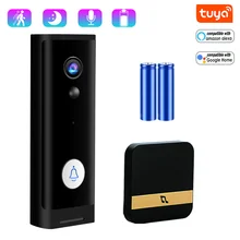 

Tuya App1080P HD WiFi Doorbell Camera Smart Wireless Video Intercom Security Outdoor For Remote Monitoring IR Night Vision Mini