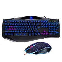 G12 светильник, клавиатура, мышь, набор, Usb кабель, игра, Esport, клавиатура, мышь, игровое оборудование, набор, компьютерные аксессуары