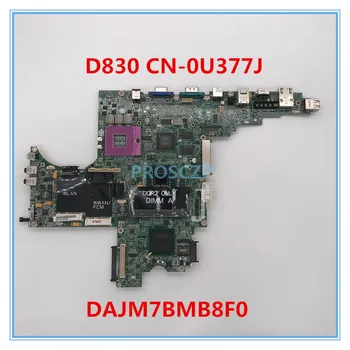 

High quality For Latitude D830 Laptop Motherboard CN-0U377J 0U377J U377J DAJM7BMB8F0 PM965 S478 DDR2 100% full Tested