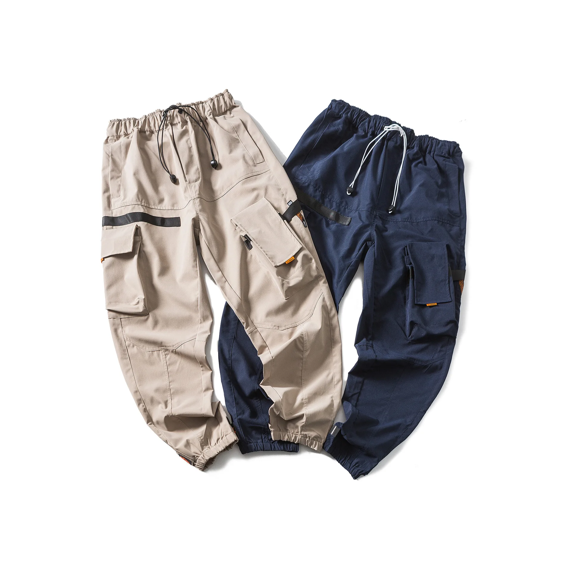 

Northern Boundary Men'S Wear 2020 Spring New Style Multi-pockets Function Workwear Pants Men's National Trends Beam Leg Casual T