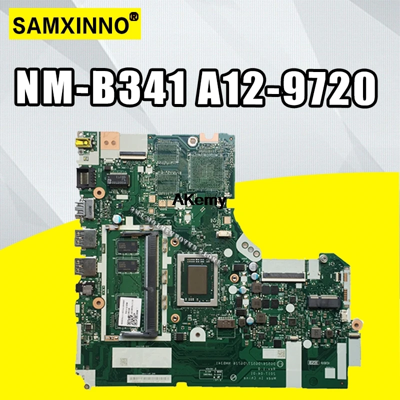 

NM-B341 Laptop motherboard for Lenovo 320-15ABR original mainboard 4GB-RAM A12-9720P