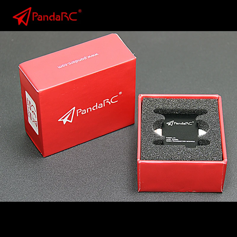 

PandaRC VT5804 Q1 VT5804 X1 5.8G 16CH 6V-26V Voltage input FPV Transmitter Video Transmitter Module For PFV