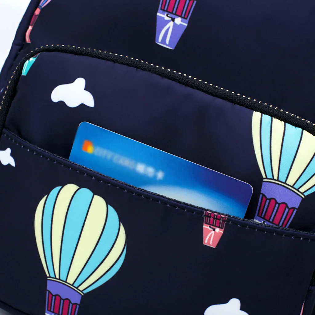 OCARDIAN Backpack Women Fashion Backpack Balloon Female Bag Women Flower Travel Backpack Women Schoolbag