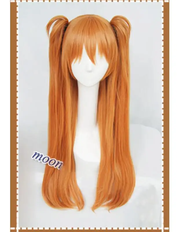 Cosplay&ware Anime Eva Asuka Langley Soryu Cosplay Wigs Long Orange With 2 Ponytail Clips Heat Resistant Synthetic Hair Wig & Cap -Zentai shop online Hbcdbb9d184d6434988e1201d0a8eb228G.jpg