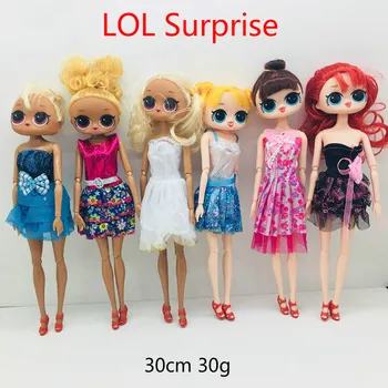 

Genuine LOL Surprise Dolls Original Lols Dolls Hair Dolls Lol Surprise Action figures Hair Dolls For Child Girls Birthday Gifts