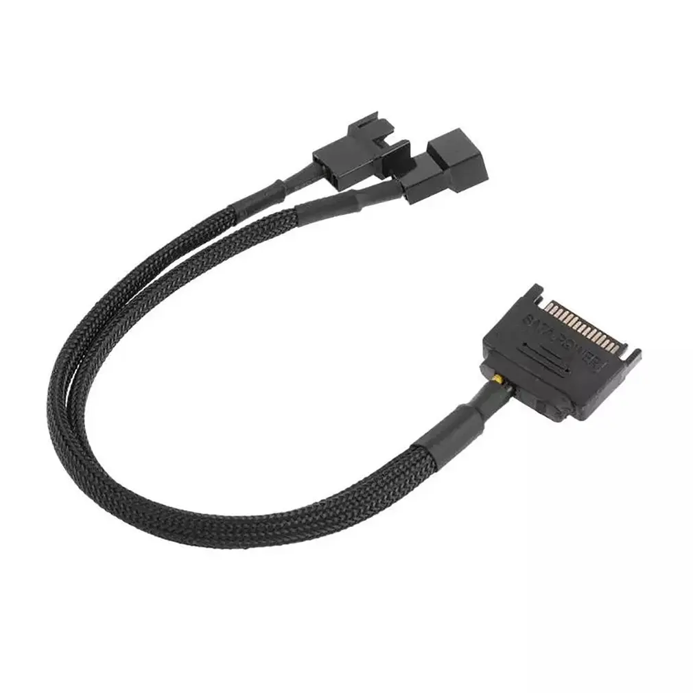 15Pin до 3Pin 4Pin Вентилятор охлаждения адаптер питания удлинитель провода шнур высокое качество компьютерные кабели аксессуар