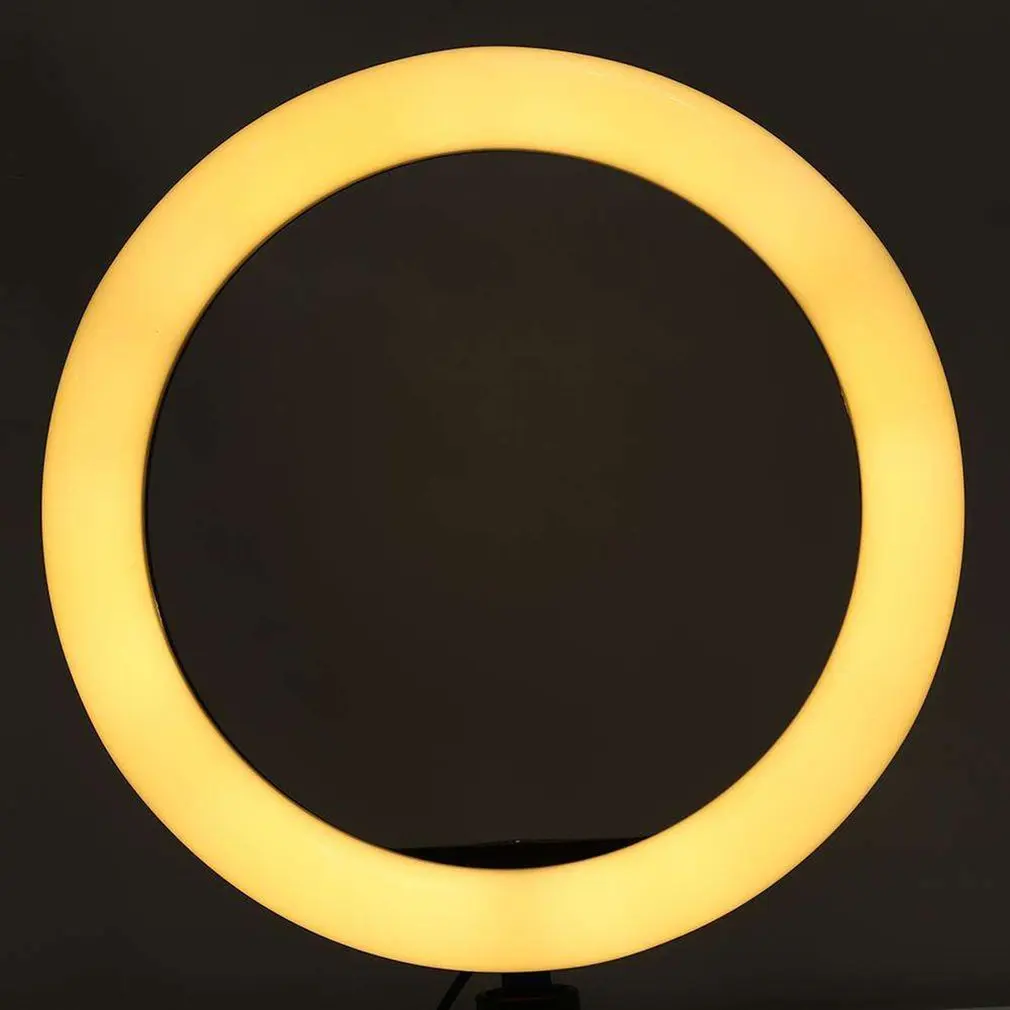 10inch Photography LED Selfie Ring Light three-speed Stepless Lighting Dimmable For Makeup Video Live Studio