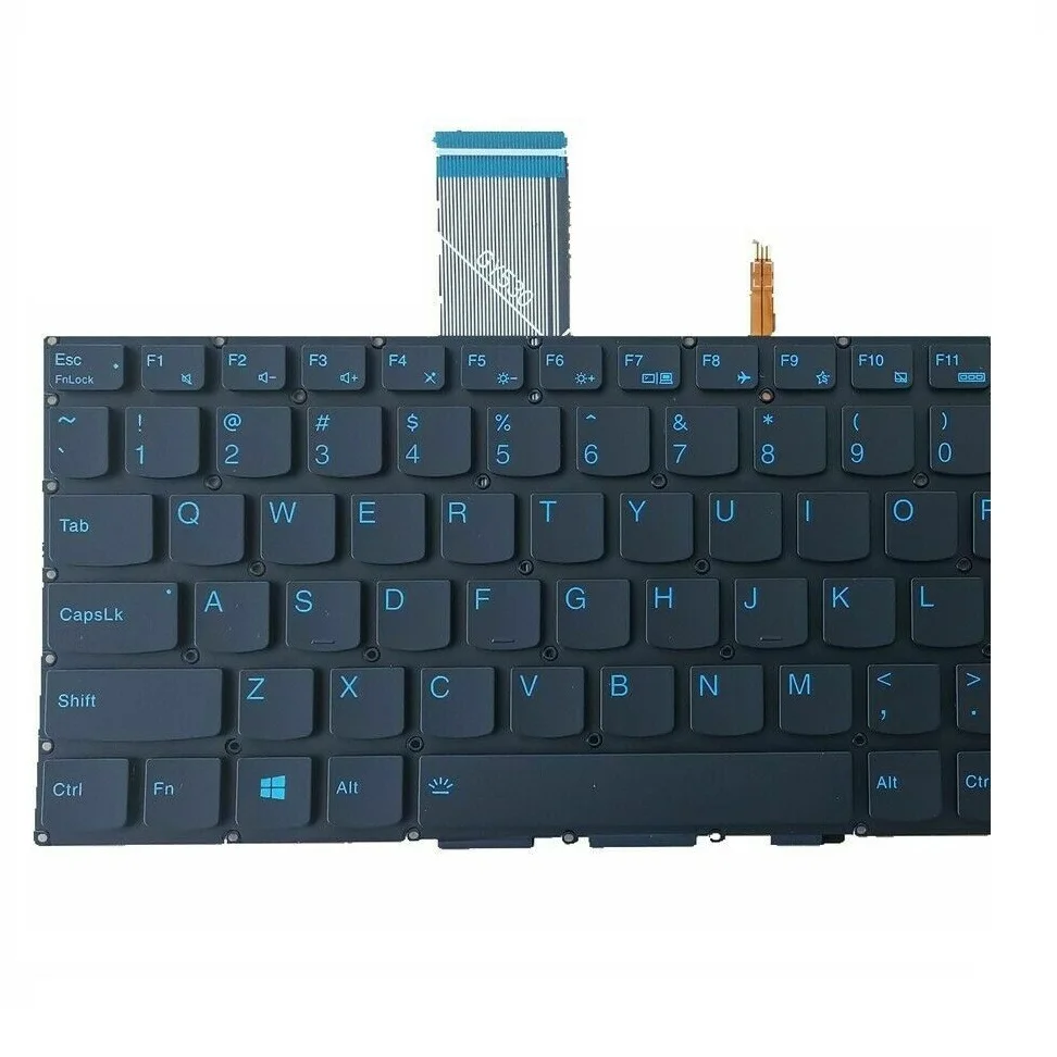 Novos Eua para Lenovo Legion Pro 16ith6 16ach6h 16iah7h 15ach6 17ach6 515imh05 Substituir Teclado do Portátil Retroiluminado Inglês - Imagem 6