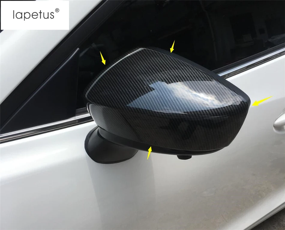 Lapetus Аксессуары для Mazda 3 AXELA Sedan хэтчбек- зеркало заднего вида Корпус зеркала заднего вида комплект накладка 2 шт
