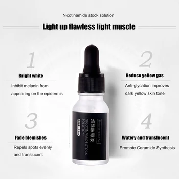

Niacinamide Original Liquid Brightens Skin Moisturizing Facial Serum Skin Care High Effective Product Q1