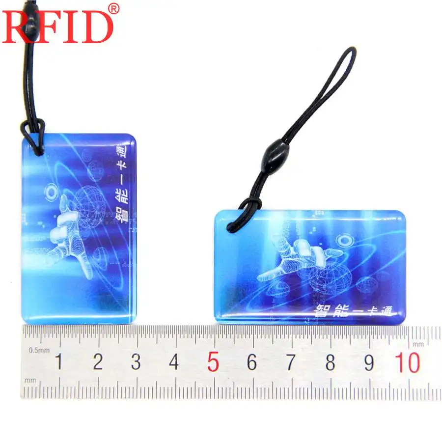 UID S50 1K RFID 13,56 МГц сменный перезаписываемый клей водонепроницаемый брелок значок карта контроля доступа Быстрая