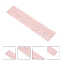 4 zestawy 16 szt. Praktyczne separatory szuflad DIY kratka do szuflady dzielniki