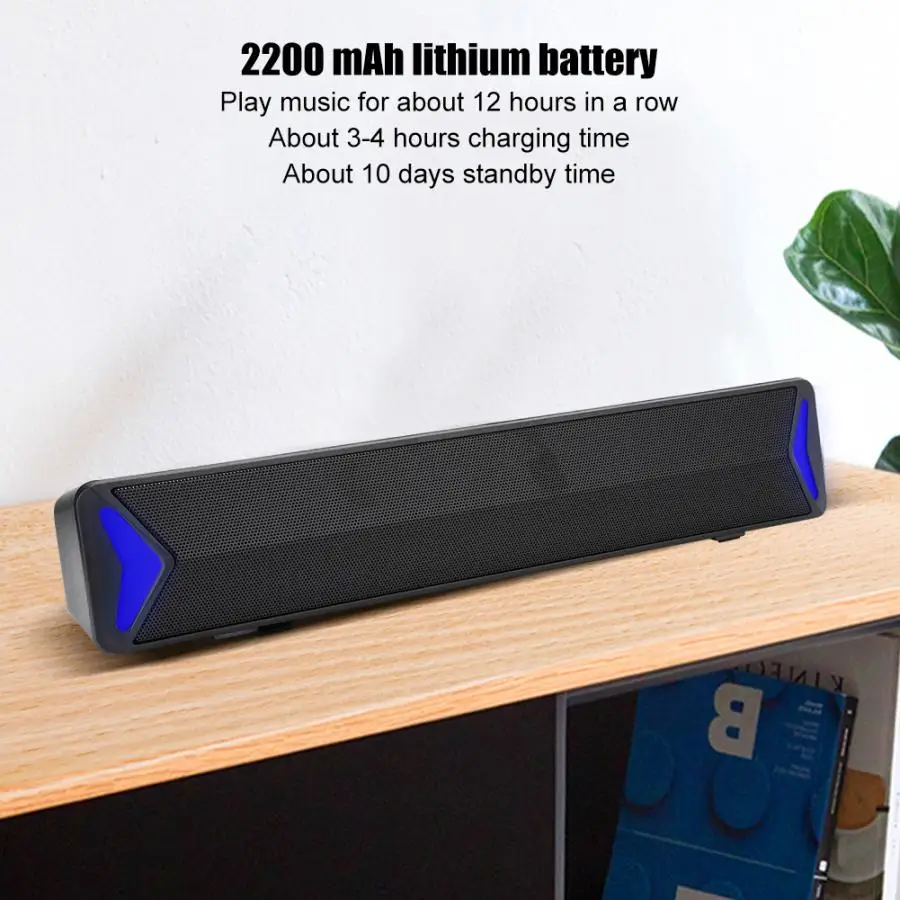 SADA S13 сабвуфер для ноутбука Bluetooth компьютерный аудио Настольный маленький динамик со встроенными 2 басовыми вибраторами для домашнего использования