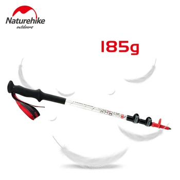 

Naturehike 185g Carbon Fiber Walking Stick North Pole Lightweight Camping Trekking Pole Hiking Stick Cane