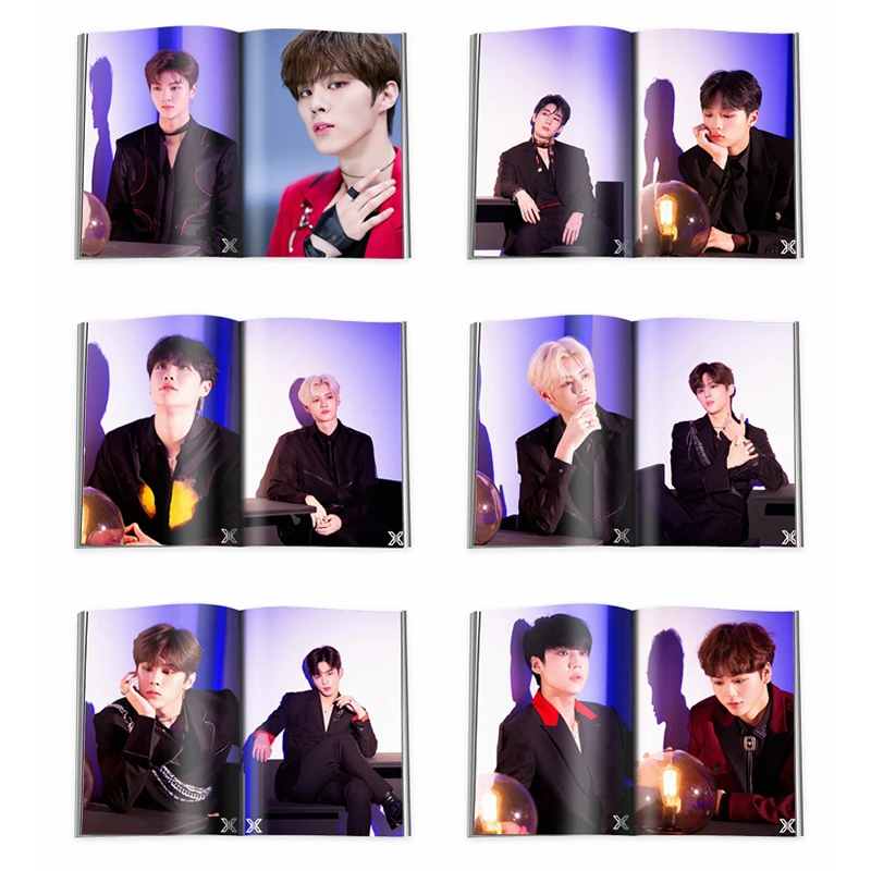 Kpop Produce101 X1 новый альбом &ltQUANTUM LEAP&gt Мини фотоальбом модный K pop XONE Фотокарточка