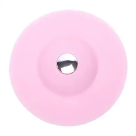 Pink 1 шт. Силиконовый Фильтр для кухни и ванной комнаты, прочный фильтр для умывальника, канализационный дезодорант, заглушка для ванной - Цвет: Pink