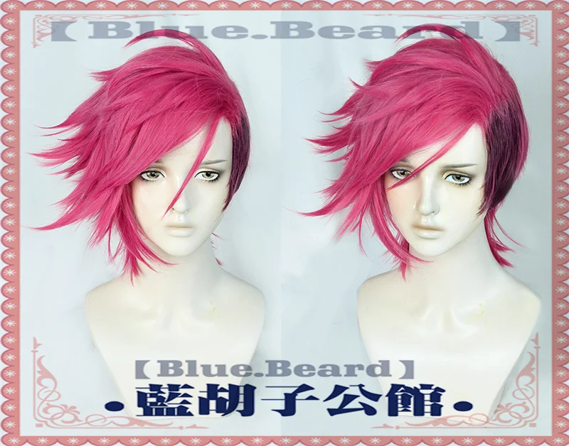 

LOL The Piltover Enforcer Violet Cosplay Wig Short Synthetic Hair Wigs Halloween Role Play Party