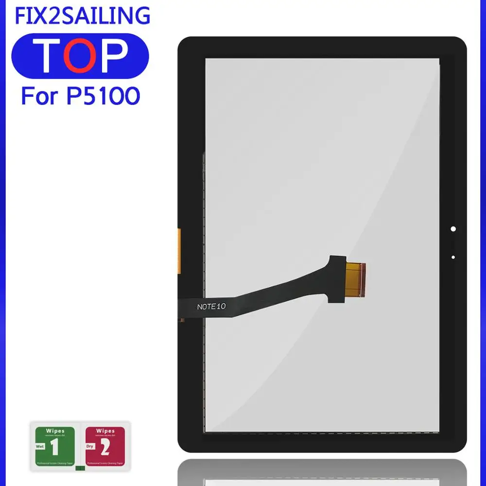 10,1 'сенсорный экран для Samsung Galaxy Tab 2 P5100 P5110 N8000 N8010 Сенсорная панель дигитайзер стекло объектива