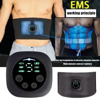 

Smart Slimming Belt EMS Abdominal Apparatus Shaped Belt Weight Loss Instrument
