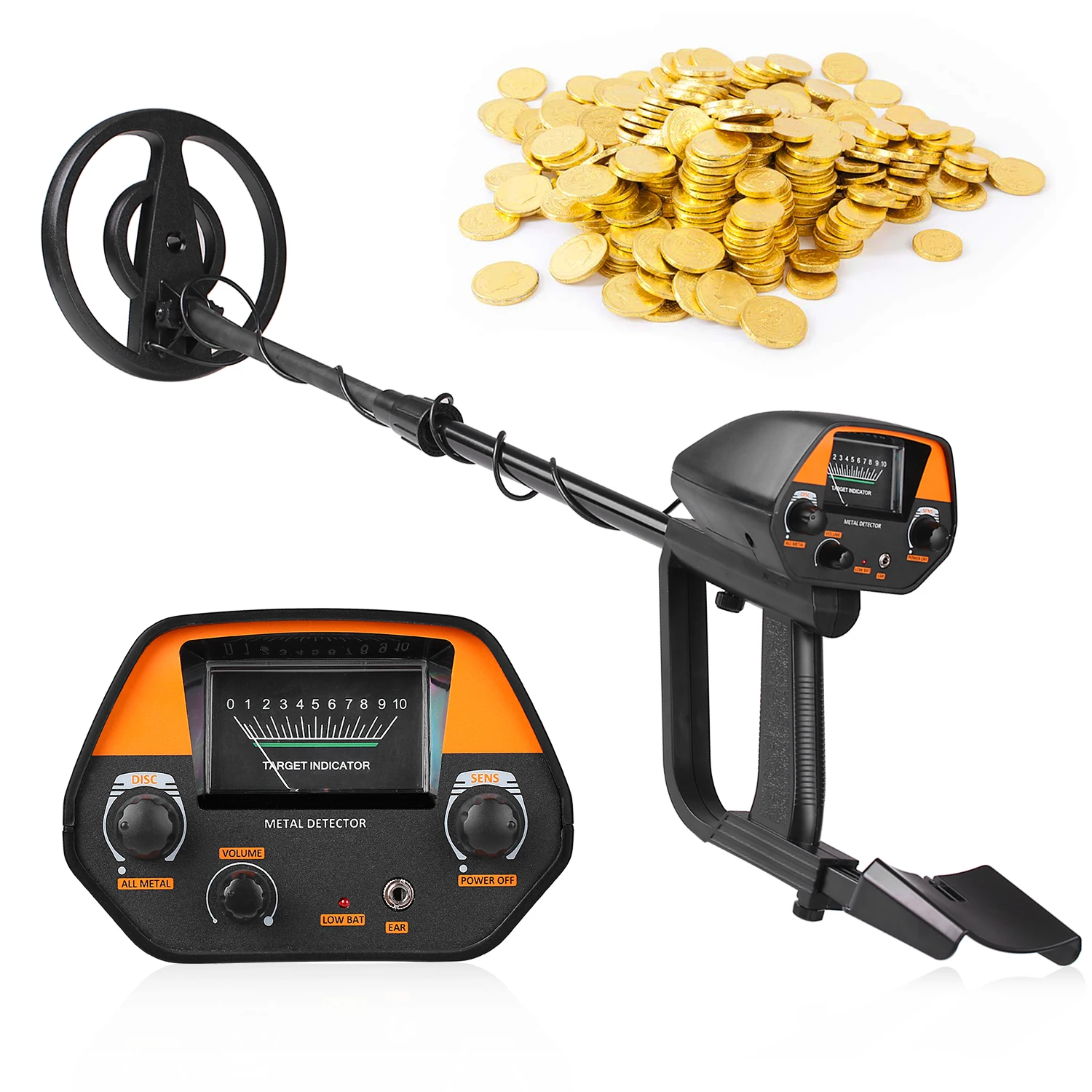 

Underground Metal Detector Gold Detectors Treasure Hunter Tracker Seeker Metal Ground Gold Digger Treasure Metal Detecting Tool