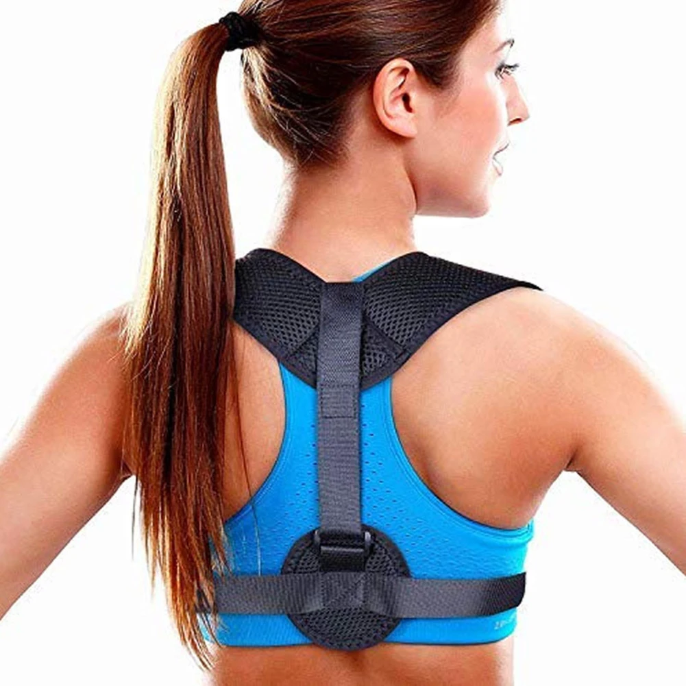 DropShipping Medical Clavicle Posture Corrector Adult Children Back Support Belt Corset Orthopedic Brace Shoulder Correct