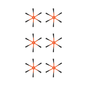 

6PCS 6-Arm Side Brush Filter Suitable for Xiaomi Vacuum 2 Roborock S50 for Xiaomi Roborock Mi Robot Parts Filters