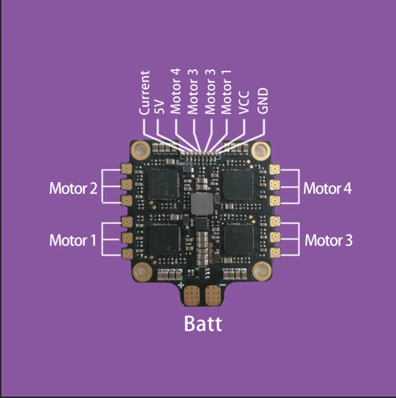 HAKRC 4x50A 30A 40A 4 в 1 50A 3 6S blheli _ 32 5V 3A BEC Dshot1200 мини размер ESC для DIY квадрокоптера FPV