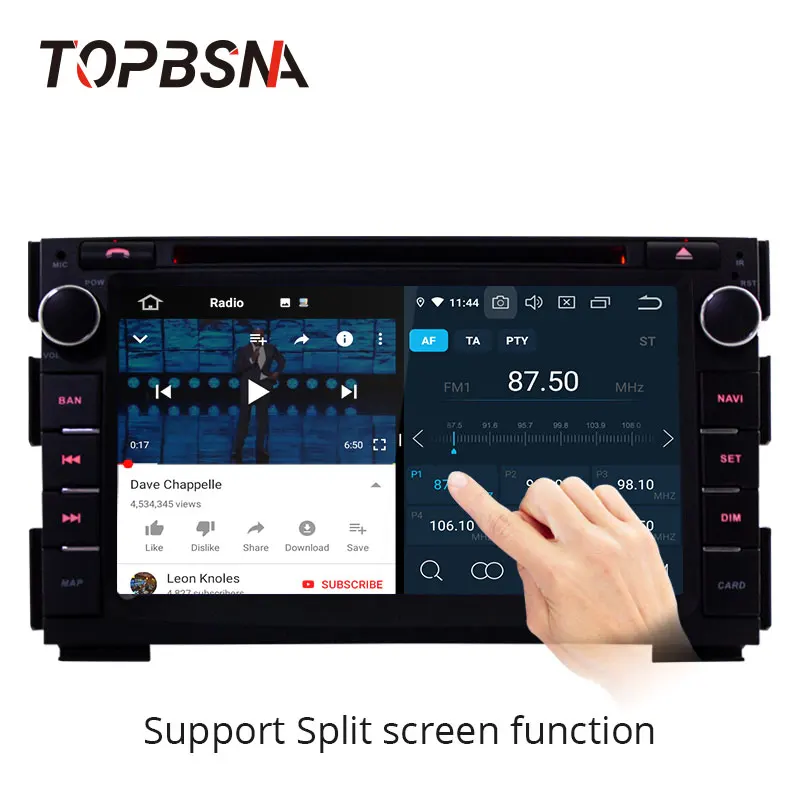 Flash Deal TOPBSNA Android 9.0 2 Din Car DVD Player for KIA CEED 2009 2010 2011 2012 VENGA WIFI Multimedia Car radio Stereo Headunit RDS AM 1