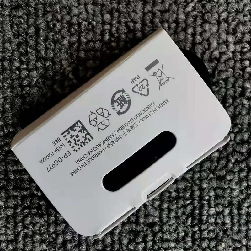 Type C Cable Only Note 10 супер быстрое зарядное устройство 25 Вт PD PSS адаптер питания для быстрой зарядки кабель type c для samsung Galaxy Note 10 10+ S10 Mi 9 7 K20 Pro - Тип штекера: Type C Cable Only