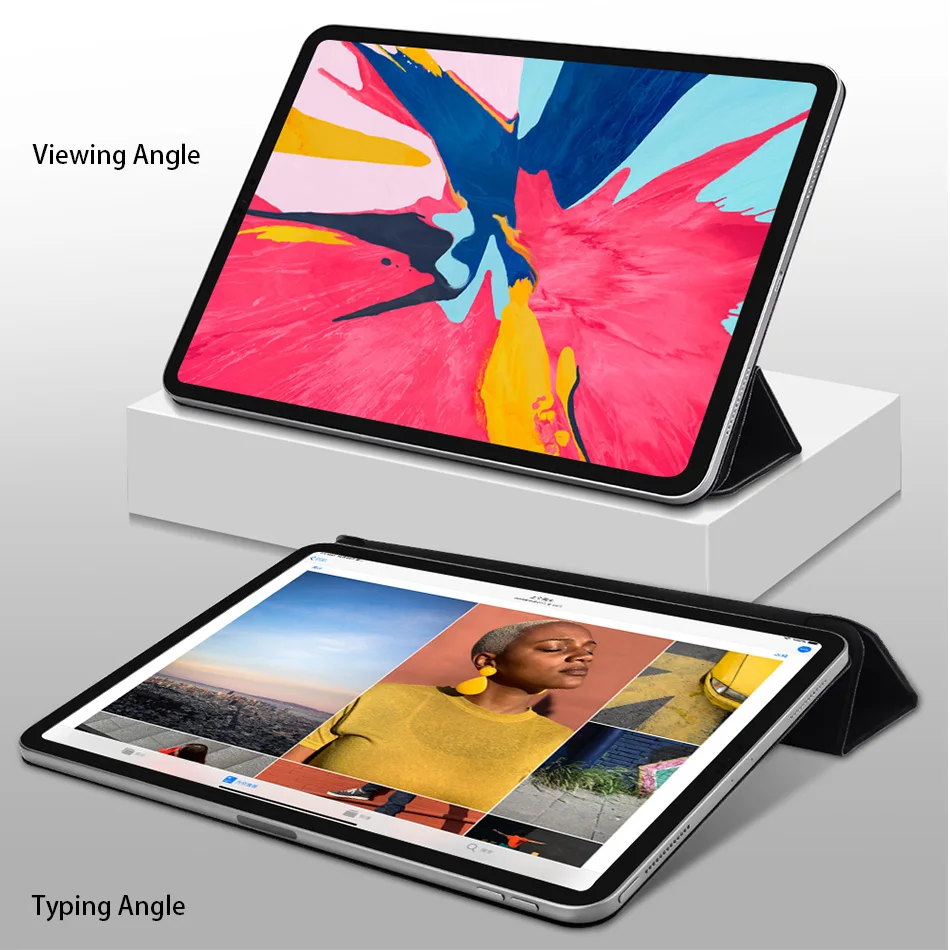 Sanmubaba для iPad Pro 11 дюймов чехол для планшета ультра тонкий PU кожаный флип Магнитный умный чехол Funda поддержка прикрепить заряд