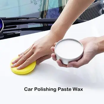 

Car Paint Surface Plating Wax Coating Wax Hard Gloss Wax Scratch Repair Remover Paint Maintenance Agent With Sponge And Towel