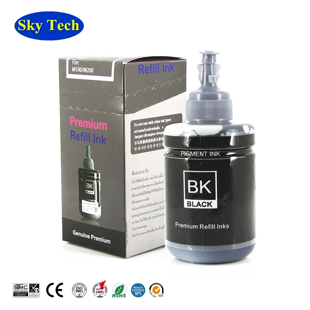Pigmento de 140ML, 774 T7741, recarga de tinta para Epson M100, M101, M105,  M200, M201, M205, L655, ET 4550, etc.|Cartuchos de tóner| - AliExpress