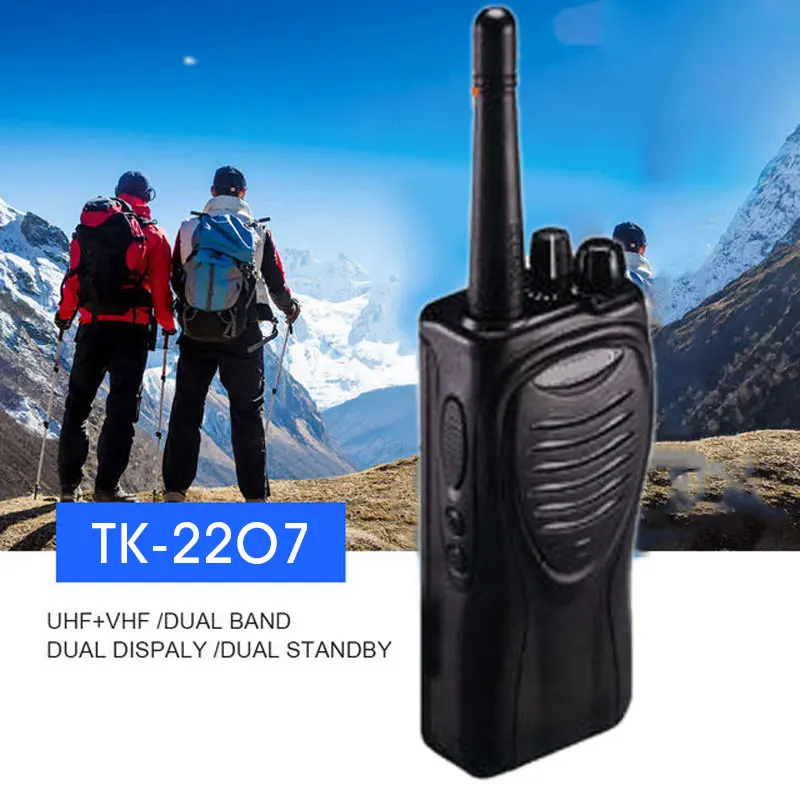 

Walkie Talkie Radio Interphone 16CH VHF Kenwood TK-2207 2-Way Comunication Gadget Hobbies