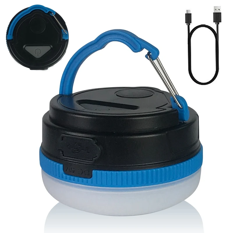 

Desert&Fox Rechargeable LED Tent Light Camping Light Magnetic Base Tent Lantern, Battery USB charging Lightweight Backpack Lamp