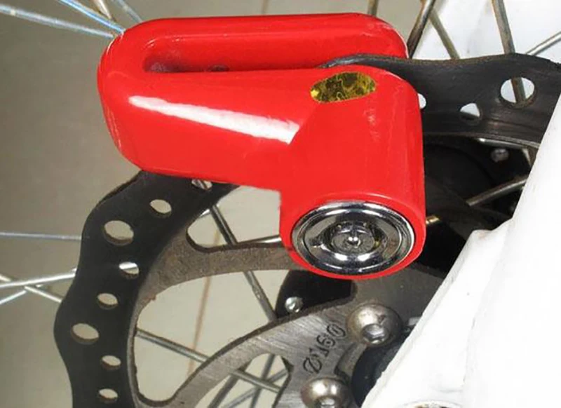 Anti theft Disk Disc Brake Rotor Lock For Scooter Bike Bicycle Motorcycle SafetyLock For Scooter Motorcycle Bicycle Safety Part