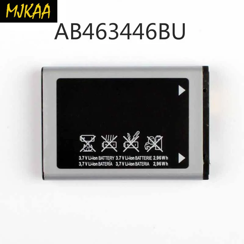 2 шт. 800 мАч AB463446BU батарея для мобильного телефона Samsung SCH-B309 F309 S139 C408 X208 B189 |