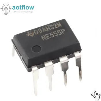 

25PCS NE555 NE555P DIP8 NE555N DIP 555 Timers DIP-8 new and original aotflow