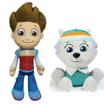 

100% New Paw Patrol 2020 Hot 20cm Everest Tracker apollo ryder Plush figure Toys Model Doll children toy kids Birthday gift