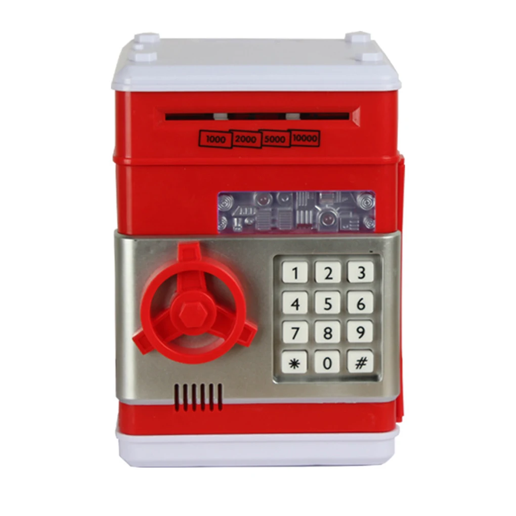 NO.1 Electronic Piggy Bank Safe Password Money Box Children Digital Coins Cash Saving Safe Deposit Machine Birthday/Christmas Gift - Цвет: NO.1